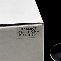Snow Doves Champagnergläser aus Kristallglas von Igor Carl Fabergé, France, 1982, 12er Set