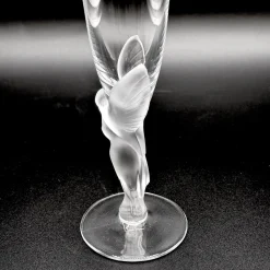 Snow Doves Champagnergläser aus Kristallglas von Igor Carl Fabergé, France, 1982, 12er Set