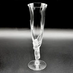 Snow Doves Champagnergläser aus Kristallglas von Igor Carl Fabergé, France, 1982, 12er Set