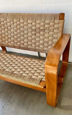Sofa, Sessel und Tisch von G. Pagano Pogatschnig & G. Maggioni, Italien, 1941, 3er Set