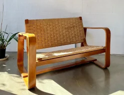 Sofa, Sessel und Tisch von G. Pagano Pogatschnig & G. Maggioni, Italien, 1941, 3er Set