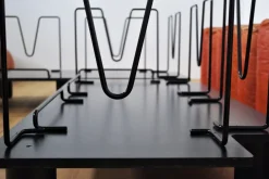 Sofas und Poufs aus Orangefarbenem Leder Marius & Marius von Mario Marenco für Arflex, 1970er, 3er Set