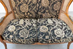 Sofa und 2 Sessel aus Bambus, 1980er, 3er Set