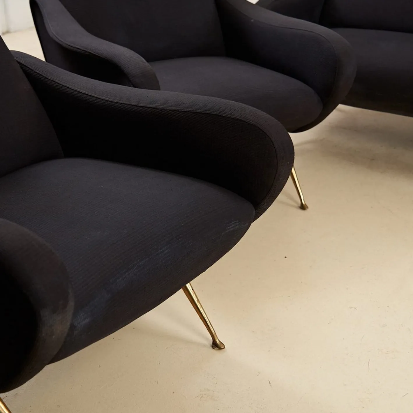 Sofa und Sessel, 1950er, 4er Set