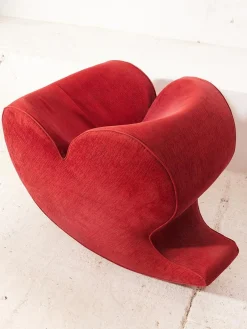 Soft Heart Lounge Schaukelstuhl von Ron Arad für Moroso, Italien, 1990er