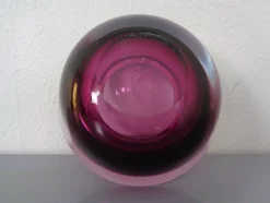 Sommerso Schalen aus Muranoglas von Flavio Poli, 1960er, 4er Set