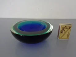 Sommerso Schalen aus Muranoglas von Flavio Poli, 1960er, 4er Set