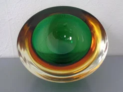 Sommerso Schalen aus Muranoglas von Flavio Poli, 1960er, 4er Set