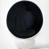 Space Age Egg Pod Chair mit skulpturalem Sockel, 1960er