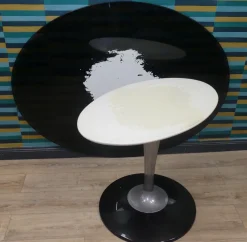 Space Age Esstisch aus Glas & Aluminium, USA, 1970er