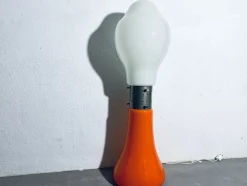 Space Age Stehlampe mit Lippenstift von Mazzega, Italien
