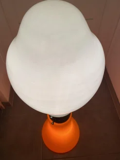 Space Age Stehlampe mit Lippenstift von Mazzega, Italien
