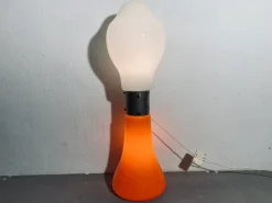 Space Age Stehlampe mit Lippenstift von Mazzega, Italien