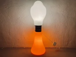 Space Age Stehlampe mit Lippenstift von Mazzega, Italien