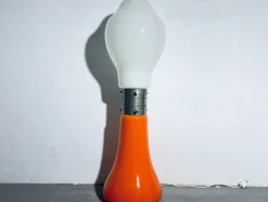 Space Age Stehlampe mit Lippenstift von Mazzega, Italien