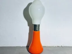 Space Age Stehlampe mit Lippenstift von Mazzega, Italien