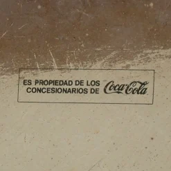 Spanisches Coca Cola Schild, 1960er