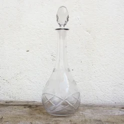 Spanisches Geschirrset aus mundgeblasenem Glas, 1940er, 62er Set