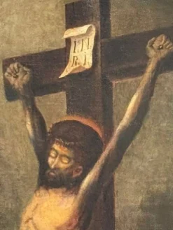 Spanisches Ölgemälde auf Leinwand, 17. Jh