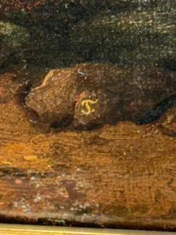 Spanisches Ölgemälde auf Leinwand, 17. Jh