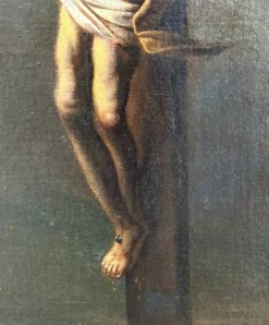 Spanisches Ölgemälde auf Leinwand, 17. Jh
