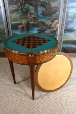 Spieltisch aus Wurzelholz, 1940er