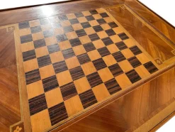 Spieltisch im Louis XV-Stil aus Holz