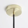Spinode Minimale Hängelampe im modernen Design mit flacher Messingscheibe von Balance Lamp