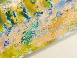Spring, Öl auf Holz, Gerahmt