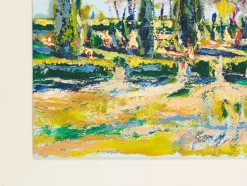 Spring, Öl auf Holz, Gerahmt