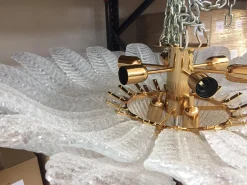 Sputnik Kronleuchter aus Muranoglas von Simoeng