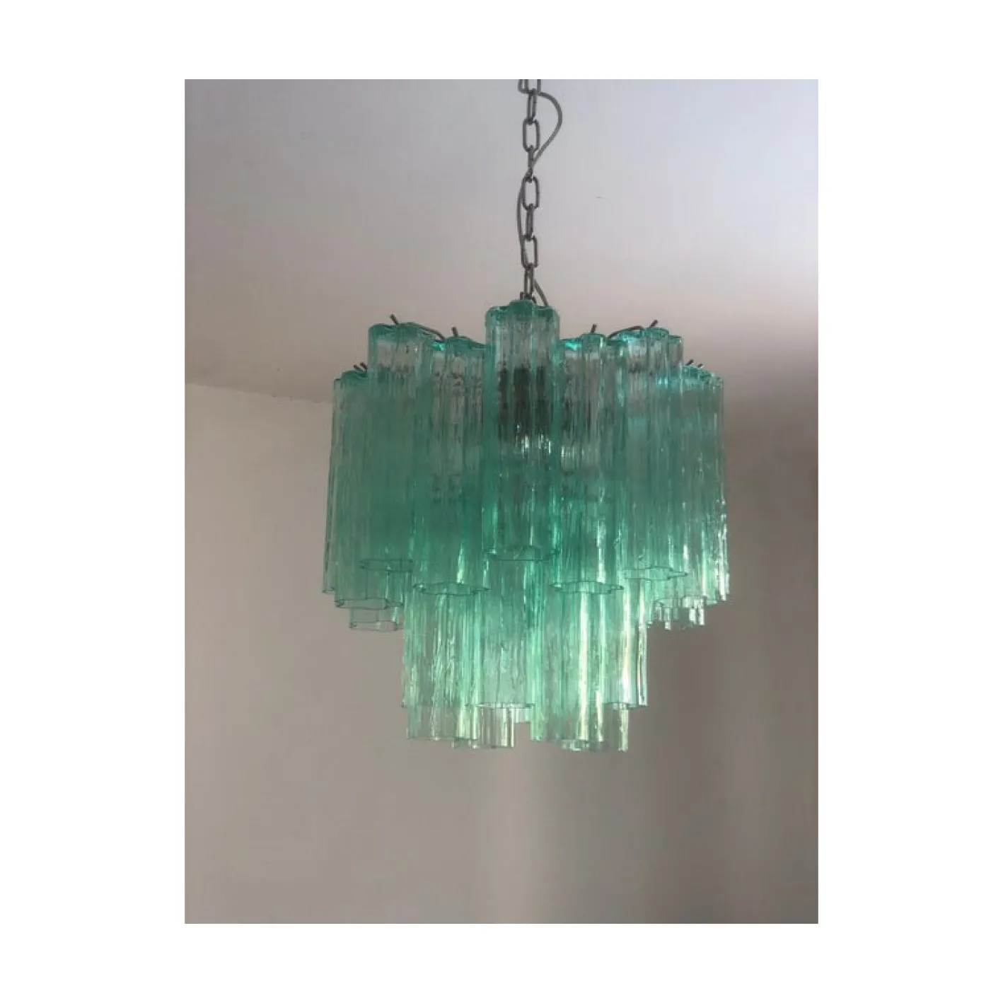 Sputnik Kronleuchter aus Muranoglas von Simoeng, 2er Set