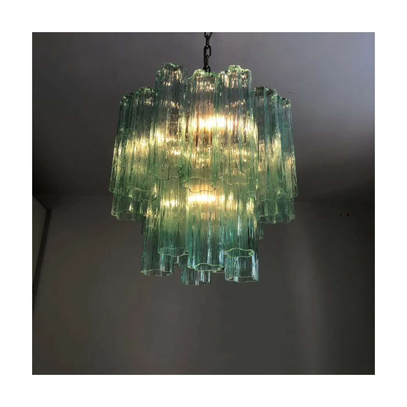 Sputnik Kronleuchter aus Muranoglas von Simoeng, 2er Set