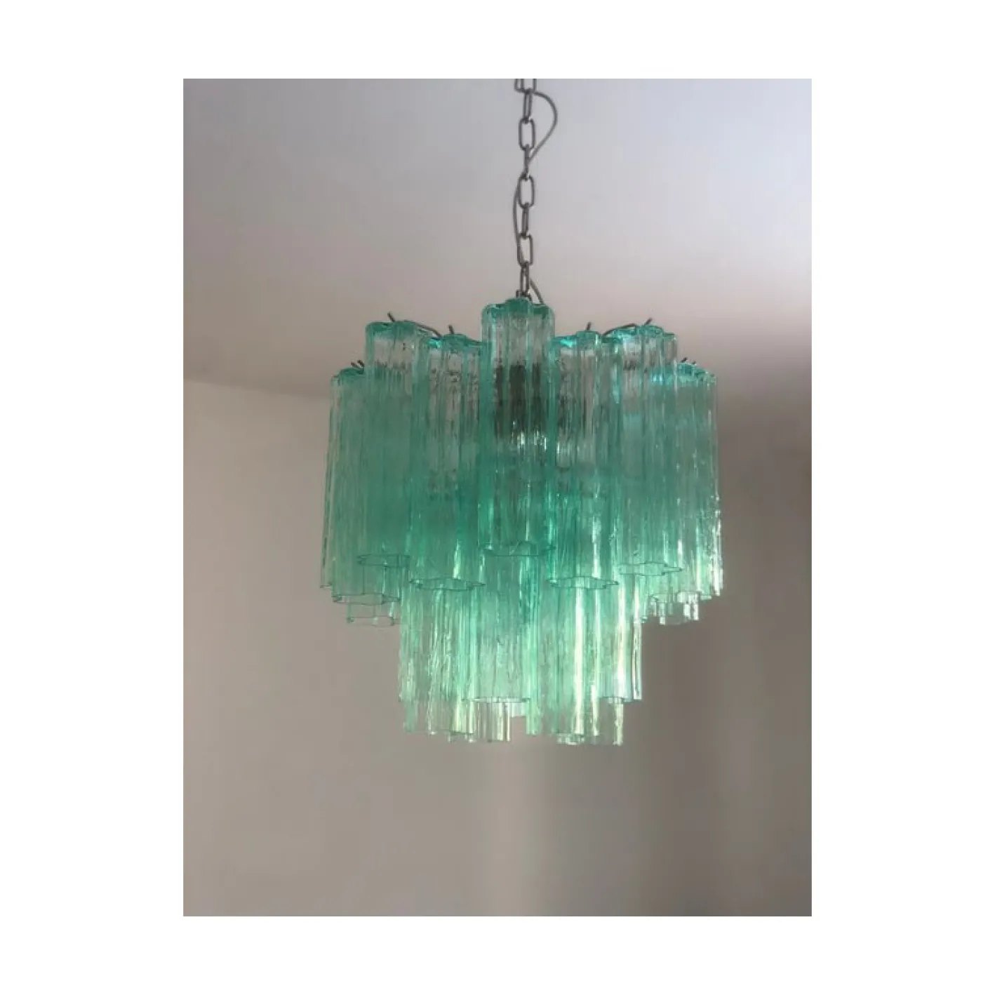Sputnik Kronleuchter aus Muranoglas von Simoeng, 2er Set