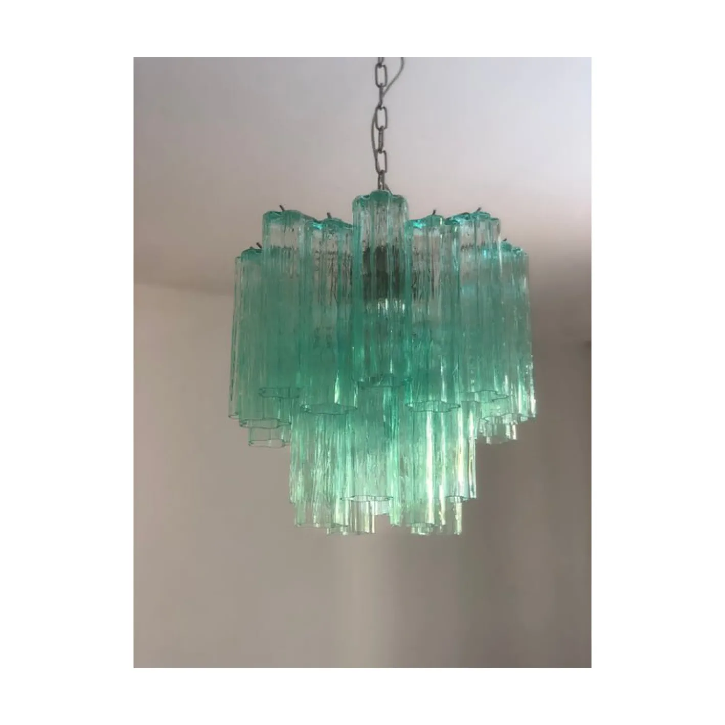 Sputnik Kronleuchter aus Muranoglas von Simoeng, 2er Set