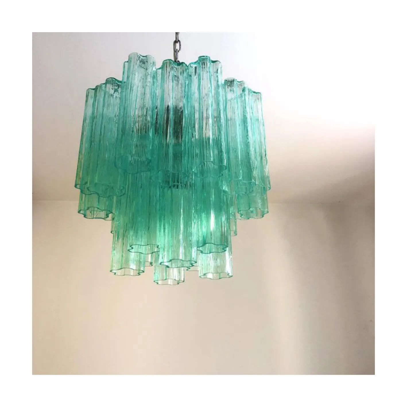 Sputnik Kronleuchter aus Muranoglas von Simoeng, 2er Set