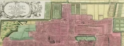 Stadtplan von Den Haag aus dem 18. Jh