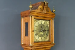 Standuhr aus englischer Eiche