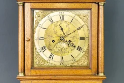 Standuhr aus englischer Eiche