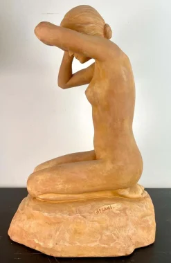 Stanislas Lami, Nackte Frau, Frühes 20. Jh., Terrakotta