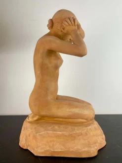 Stanislas Lami, Nackte Frau, Frühes 20. Jh., Terrakotta