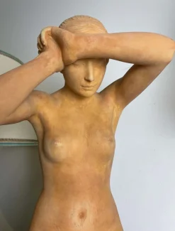 Stanislas Lami, Nackte Frau, Frühes 20. Jh., Terrakotta