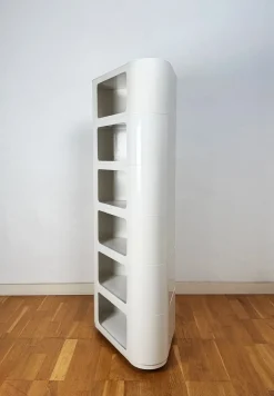 Stapelbarer Valletto Triangolo Behälter von A. Brusa für Valenti, Italien, 1970er