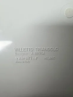 Stapelbarer Valletto Triangolo Behälter von A. Brusa für Valenti, Italien, 1970er