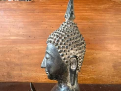 Stehender burmesischer Buddha im Mandalay Stil, frühes 20. Jh