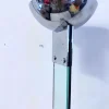 Stehlampe aus Chrom und Glas von Max Baguara, 1980er