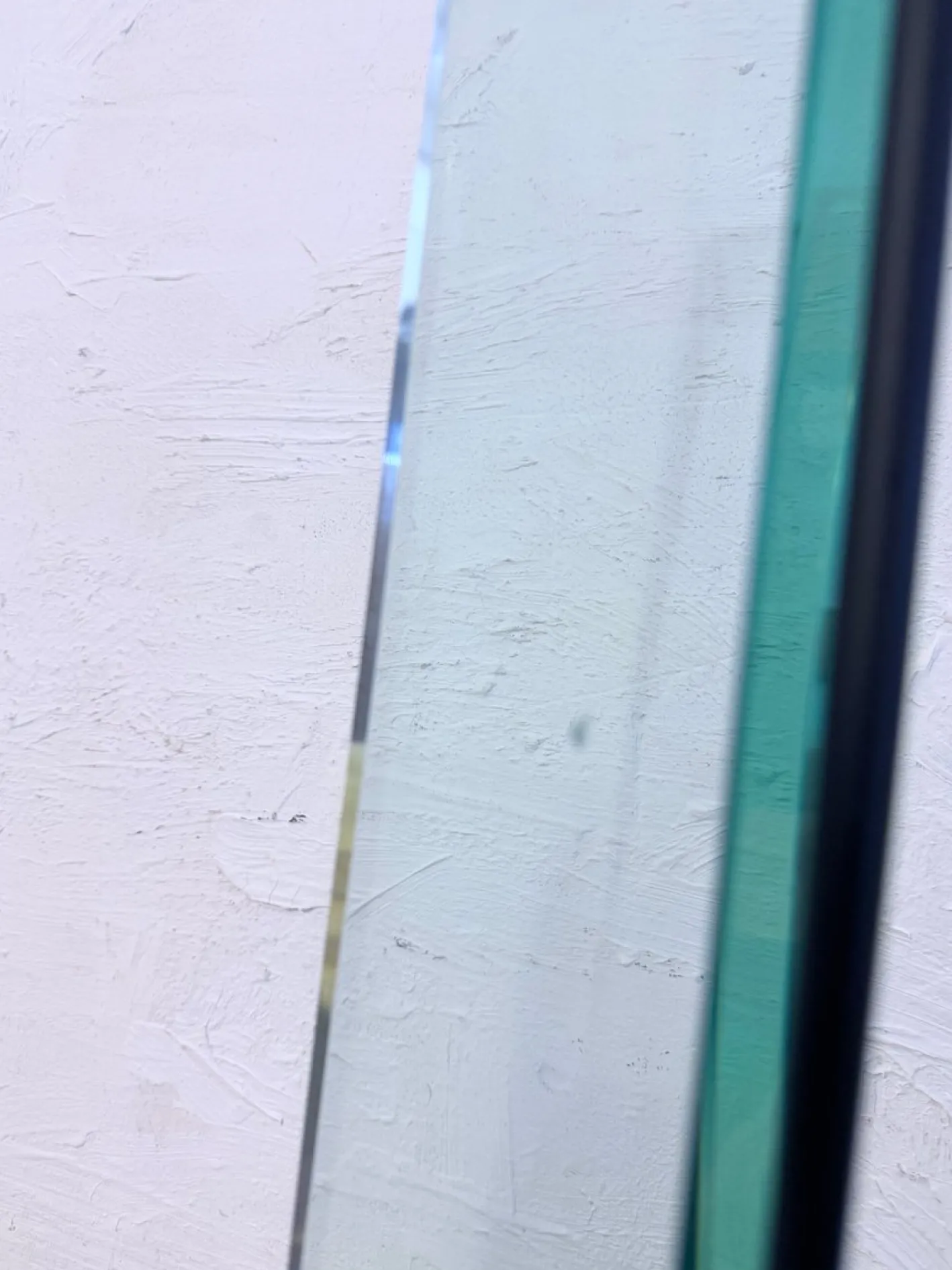 Stehlampe aus Chrom und Glas von Max Baguara, 1980er