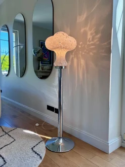 Stehlampe aus Muranoglas von Carlo Nason für Mazzega, 1970er