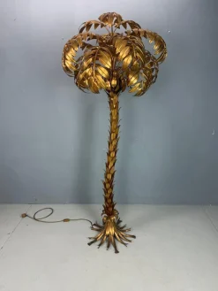 Stehlampe aus Palmen von Hans Kögl, 1970er