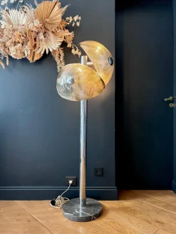 Stehlampe von Toni Zuccheri für Mazzega, 1970
